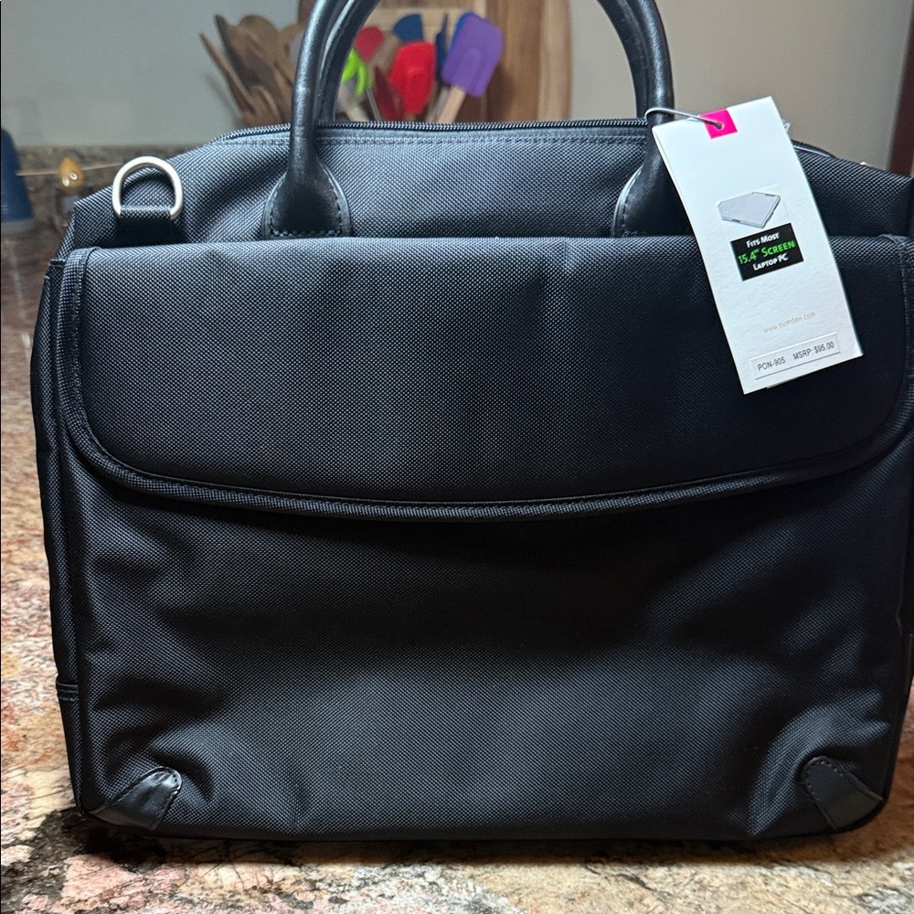 Elegant Black Laptop Bag